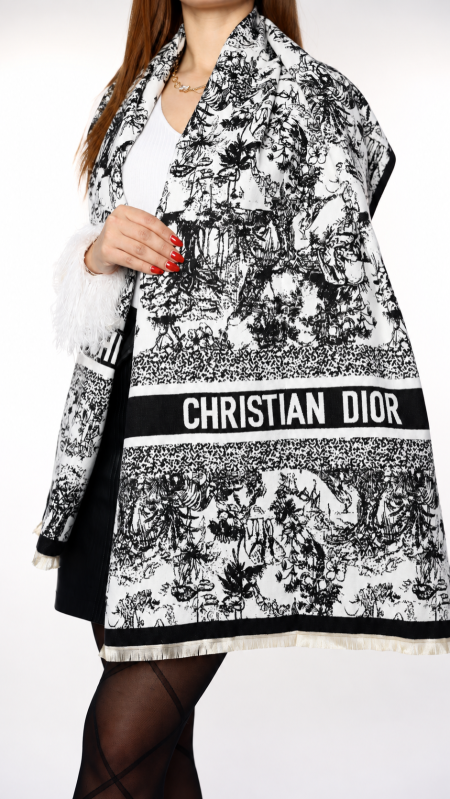 شال كتف - Dior / خامة كشميرية